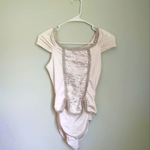 Ballet leotard with tutu